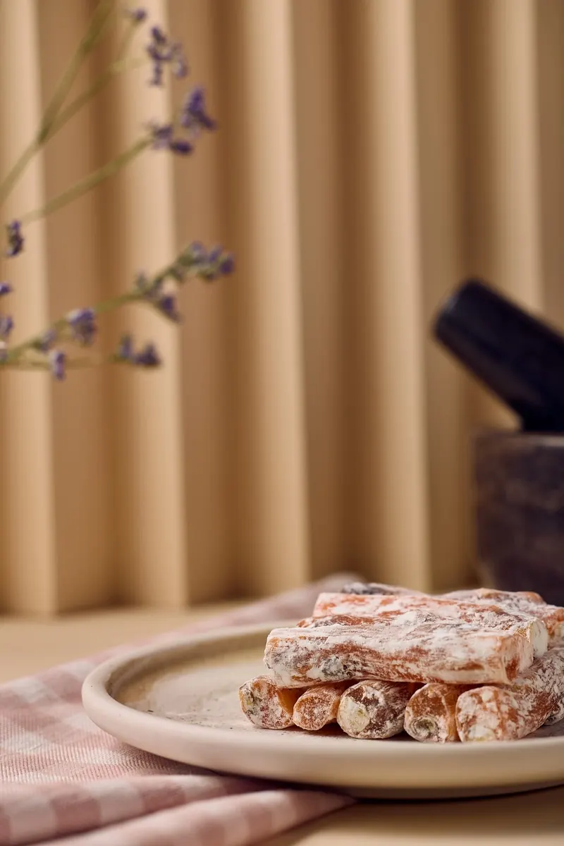 Antep Fıstıklı Narlı Fitil Lokum 250 gr