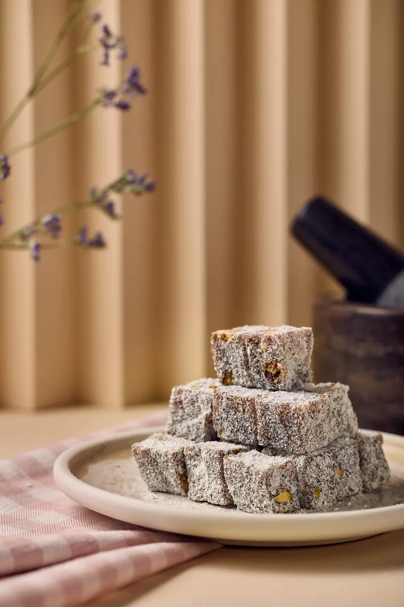 Çifte Kavrulmuş Antep Fıstıklı Lokum 250 gr